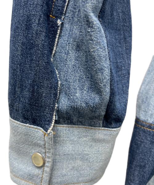 DOLCE & GABBANA（ドルチェ＆ガッバーナ）DOLCE & GABBANA (ドルチェ＆ガッバーナ) 長袖ワンピース インディゴ サイズ:40の古着・服飾アイテム