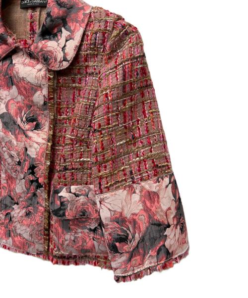 DOLCE & GABBANA（ドルチェ＆ガッバーナ）DOLCE & GABBANA (ドルチェ＆ガッバーナ) セットアップスーツ ピンク サイズ:４０の古着・服飾アイテム