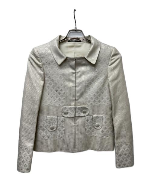 GUCCI（グッチ）GUCCI (グッチ) セットアップスーツ ホワイト サイズ:３８の古着・服飾アイテム