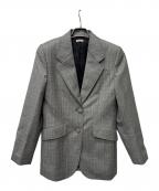 MIU MIUミュウミュウ）の古着「テーラードジャケット」｜グレー
