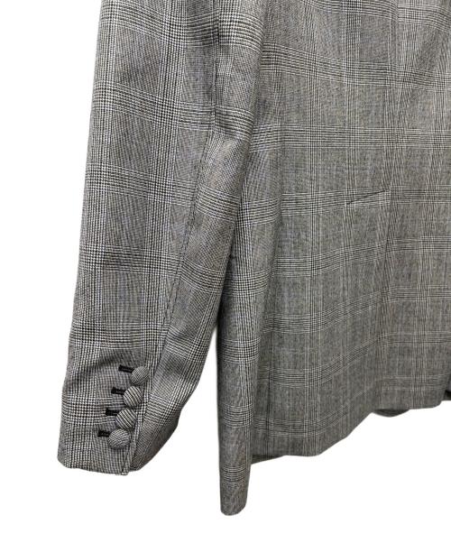 MIU MIU（ミュウミュウ）MIU MIU (ミュウミュウ) テーラードジャケット グレー サイズ:３８の古着・服飾アイテム