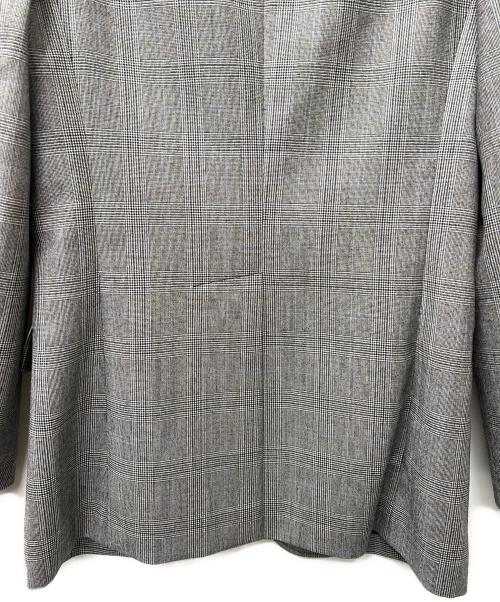 MIU MIU（ミュウミュウ）MIU MIU (ミュウミュウ) テーラードジャケット グレー サイズ:３８の古着・服飾アイテム