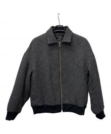 UNITED TOKYO（ユナイテッドトーキョー）の古着「オーバーツイードスウィングトップ」｜ブラック