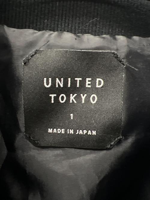 UNITED TOKYO（ユナイテッドトーキョー）UNITED TOKYO (ユナイテッドトーキョー) オーバーツイードスウィングトップ ブラック サイズ:Mの古着・服飾アイテム