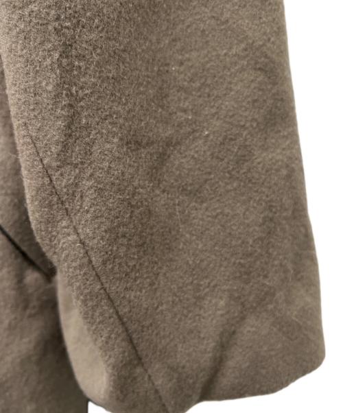 CULLNI（クルニ）CULLNI (クルニ) ラムウールメルトンステンカラーコート ブラウン サイズ:１の古着・服飾アイテム