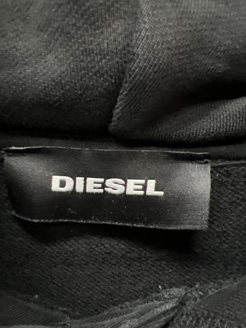 DIESEL（ディーゼル）DIESEL (ディーゼル) S-GIRK-HOOD-CUTY ブラック サイズ:Ｌの古着・服飾アイテム