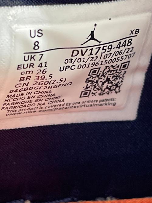 NIKE（ナイキ）NIKE (ナイキ) Eastside Golf Air Jordan 1 Low ネイビー サイズ:cm26の古着・服飾アイテム