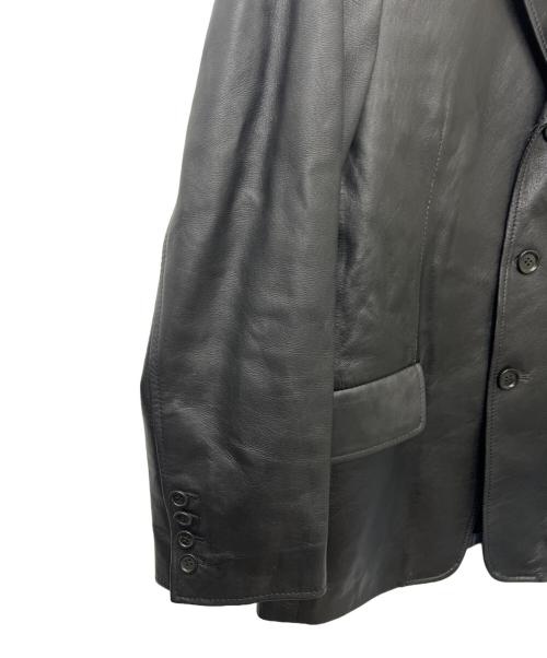 PAUL SMITH（ポールスミス）PAUL SMITH (ポールスミス) ラムレザージャケット ブラック サイズ:Ｍの古着・服飾アイテム