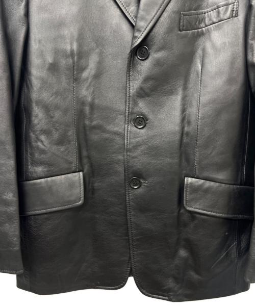 PAUL SMITH（ポールスミス）PAUL SMITH (ポールスミス) ラムレザージャケット ブラック サイズ:Ｍの古着・服飾アイテム