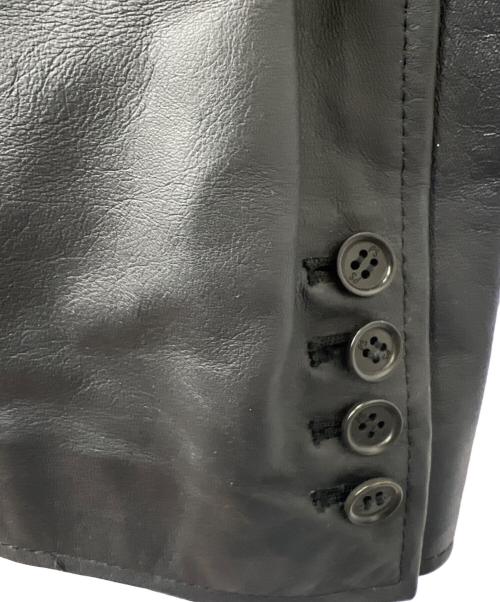 PAUL SMITH（ポールスミス）PAUL SMITH (ポールスミス) ラムレザージャケット ブラック サイズ:Ｍの古着・服飾アイテム