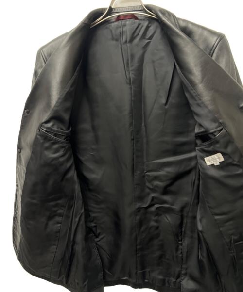 PAUL SMITH（ポールスミス）PAUL SMITH (ポールスミス) ラムレザージャケット ブラック サイズ:Ｍの古着・服飾アイテム