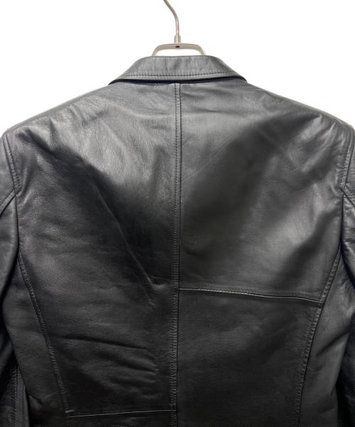 PAUL SMITH（ポールスミス）PAUL SMITH (ポールスミス) ラムレザージャケット ブラック サイズ:Ｍの古着・服飾アイテム