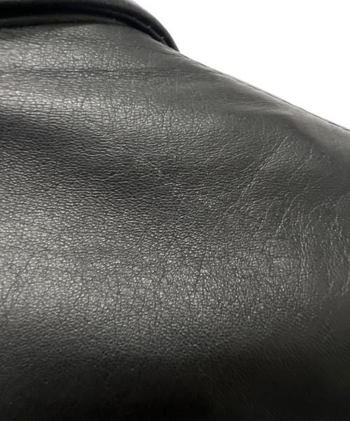 PAUL SMITH（ポールスミス）PAUL SMITH (ポールスミス) ラムレザージャケット ブラック サイズ:Ｍの古着・服飾アイテム