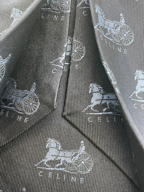 CELINE（セリーヌ）CELINE (セリーヌ) ネクタイ ネイビー サイズ:FREEの古着・服飾アイテム