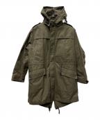 BURBERRY LONDONバーバリーロンドン）の古着「ライナー付モッズコート」｜オリーブ