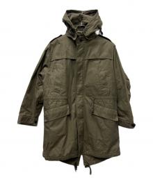 BURBERRY LONDON（バーバリーロンドン）の古着「ライナー付モッズコート」｜オリーブ