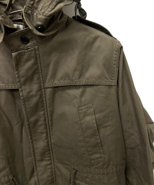 BURBERRY LONDON（バーバリーロンドン）BURBERRY LONDON (バーバリーロンドン) ライナー付モッズコート オリーブ サイズ:Mの古着・服飾アイテム