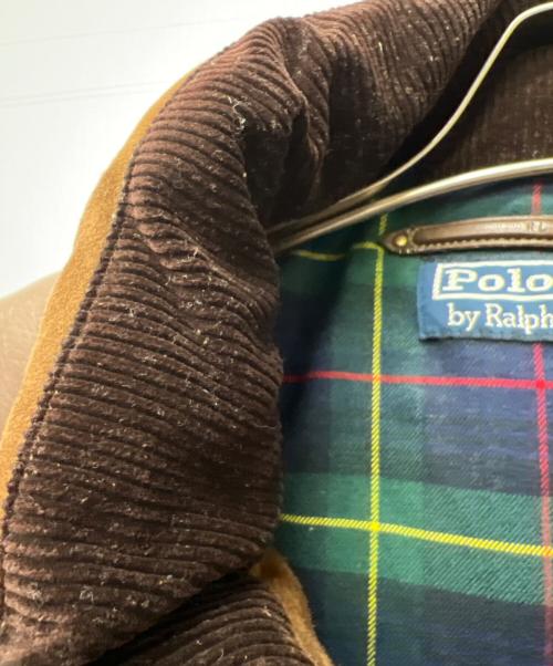POLO RALPH LAUREN（ポロ・ラルフローレン）POLO RALPH LAUREN (ポロ・ラルフローレン) ダウンベスト ブラウン サイズ:ＸＬの古着・服飾アイテム