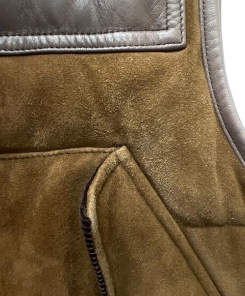 POLO RALPH LAUREN（ポロ・ラルフローレン）POLO RALPH LAUREN (ポロ・ラルフローレン) ダウンベスト ブラウン サイズ:ＸＬの古着・服飾アイテム