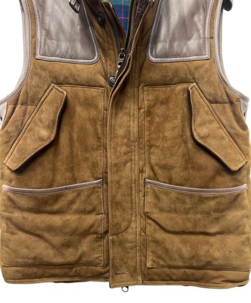 POLO RALPH LAUREN（ポロ・ラルフローレン）POLO RALPH LAUREN (ポロ・ラルフローレン) ダウンベスト ブラウン サイズ:ＸＬの古着・服飾アイテム