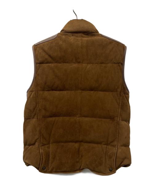 POLO RALPH LAUREN（ポロ・ラルフローレン）POLO RALPH LAUREN (ポロ・ラルフローレン) ダウンベスト ブラウン サイズ:ＸＬの古着・服飾アイテム