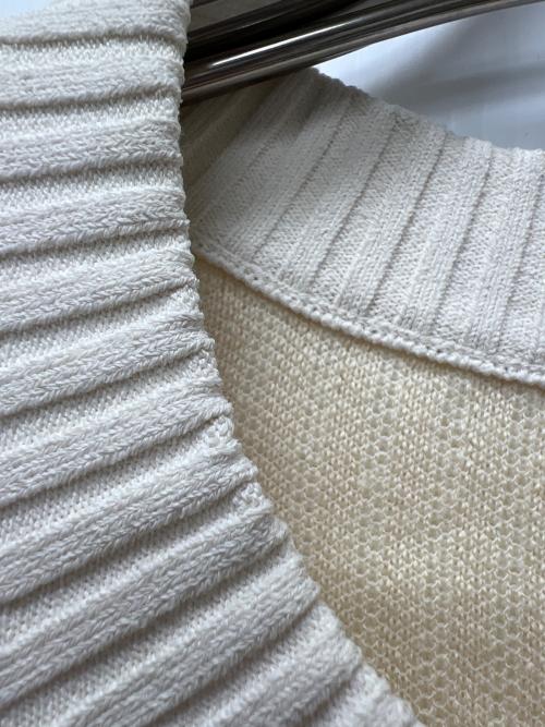 Y-3（ワイスリー）Y-3 (ワイスリー) YOHJI YAMAMOTO (ヨウジヤマモト) U TECH KNIT CREW SWEATER ベージュ サイズ:Ｓの古着・服飾アイテム