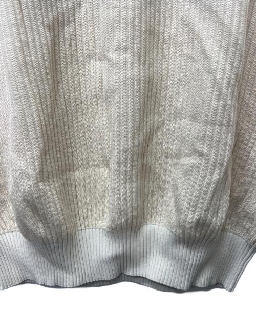 Y-3（ワイスリー）Y-3 (ワイスリー) YOHJI YAMAMOTO (ヨウジヤマモト) U TECH KNIT CREW SWEATER ベージュ サイズ:Ｓの古着・服飾アイテム