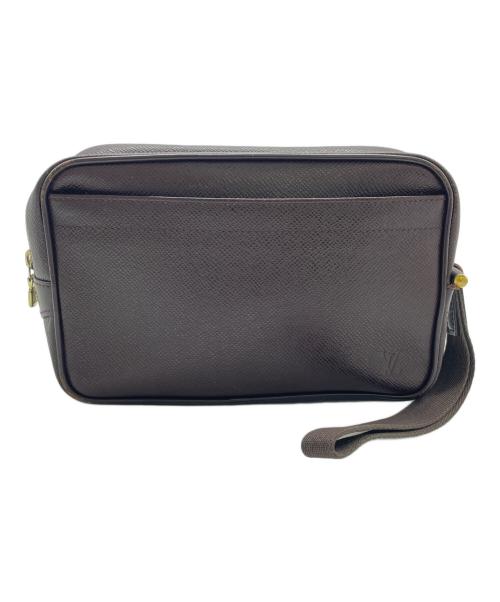 LOUIS VUITTON（ルイ ヴィトン）LOUIS VUITTON (ルイ ヴィトン) クラッチバッグ ブラウンの古着・服飾アイテム