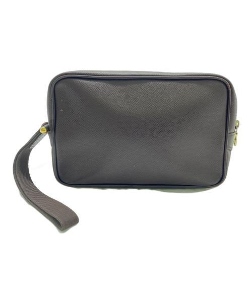 LOUIS VUITTON（ルイ ヴィトン）LOUIS VUITTON (ルイ ヴィトン) クラッチバッグ ブラウンの古着・服飾アイテム