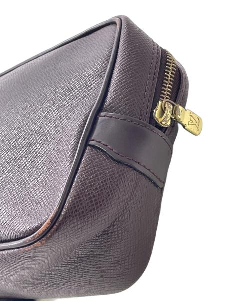 LOUIS VUITTON（ルイ ヴィトン）LOUIS VUITTON (ルイ ヴィトン) クラッチバッグ ブラウンの古着・服飾アイテム