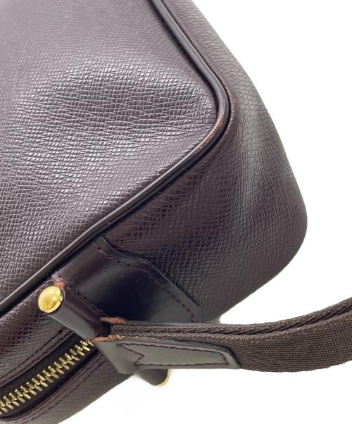 LOUIS VUITTON（ルイ ヴィトン）LOUIS VUITTON (ルイ ヴィトン) クラッチバッグ ブラウンの古着・服飾アイテム