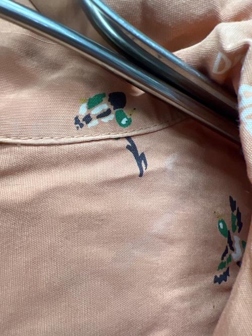 HUMAN MADE（ヒューマンメイド）HUMAN MADE (ヒューマンメイド) 長袖シャツ オレンジ サイズ:Ｓの古着・服飾アイテム