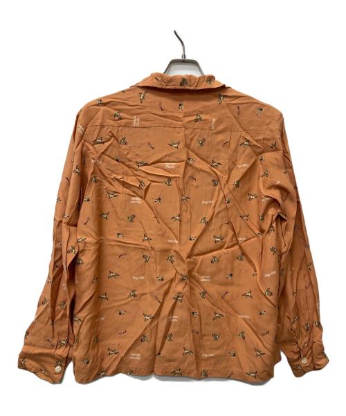 HUMAN MADE（ヒューマンメイド）HUMAN MADE (ヒューマンメイド) 長袖シャツ オレンジ サイズ:Ｓの古着・服飾アイテム