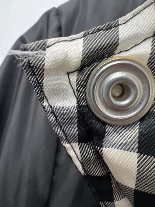 BURBERRY BLACK LABEL（バーバリーブラックレーベル）BURBERRY BLACK LABEL (バーバリーブラックレーベル) フーデッドダウンジャケット ブラック サイズ:Ｍの古着・服飾アイテム