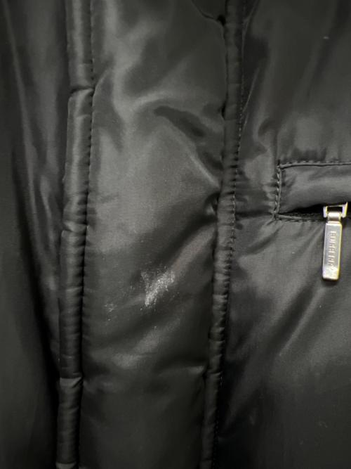 BURBERRY BLACK LABEL（バーバリーブラックレーベル）BURBERRY BLACK LABEL (バーバリーブラックレーベル) フーデッドダウンジャケット ブラック サイズ:Ｍの古着・服飾アイテム
