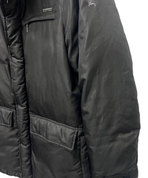 BURBERRY BLACK LABEL（バーバリーブラックレーベル）BURBERRY BLACK LABEL (バーバリーブラックレーベル) フーデッドダウンジャケット ブラック サイズ:Ｍの古着・服飾アイテム