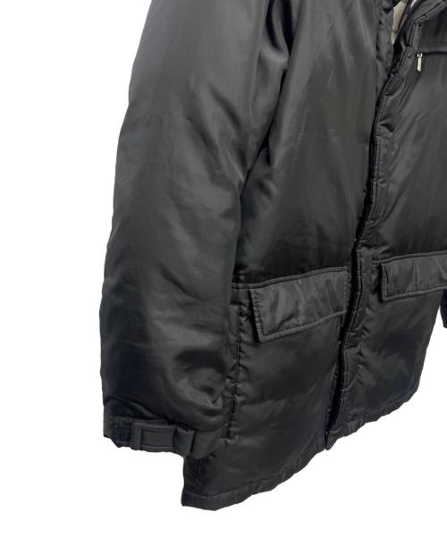 BURBERRY BLACK LABEL（バーバリーブラックレーベル）BURBERRY BLACK LABEL (バーバリーブラックレーベル) フーデッドダウンジャケット ブラック サイズ:Ｍの古着・服飾アイテム