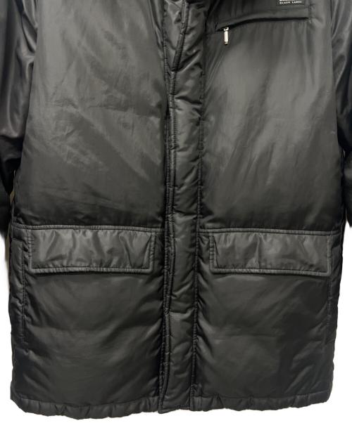 BURBERRY BLACK LABEL（バーバリーブラックレーベル）BURBERRY BLACK LABEL (バーバリーブラックレーベル) フーデッドダウンジャケット ブラック サイズ:Ｍの古着・服飾アイテム