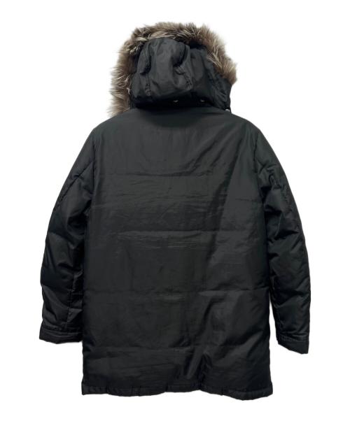 BURBERRY BLACK LABEL（バーバリーブラックレーベル）BURBERRY BLACK LABEL (バーバリーブラックレーベル) フーデッドダウンジャケット ブラック サイズ:Ｍの古着・服飾アイテム