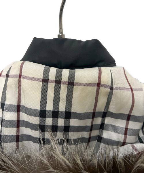 BURBERRY BLACK LABEL（バーバリーブラックレーベル）BURBERRY BLACK LABEL (バーバリーブラックレーベル) フーデッドダウンジャケット ブラック サイズ:Ｍの古着・服飾アイテム