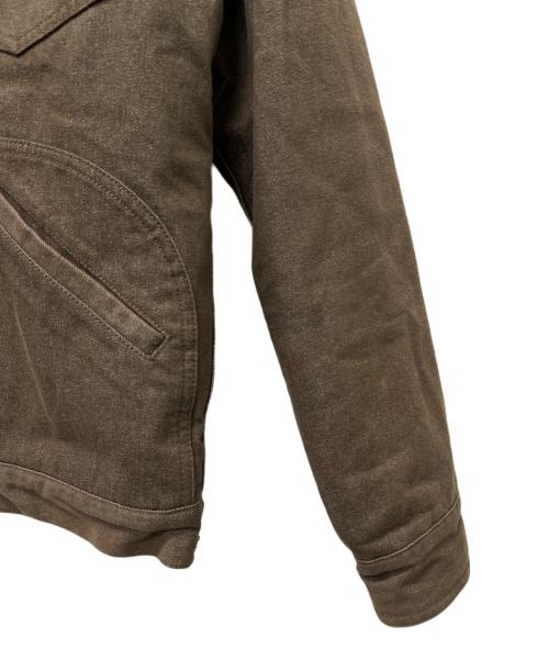 stussy（ステューシー）stussy (ステューシー) ボアジャケット ブラウン サイズ:Ｍの古着・服飾アイテム