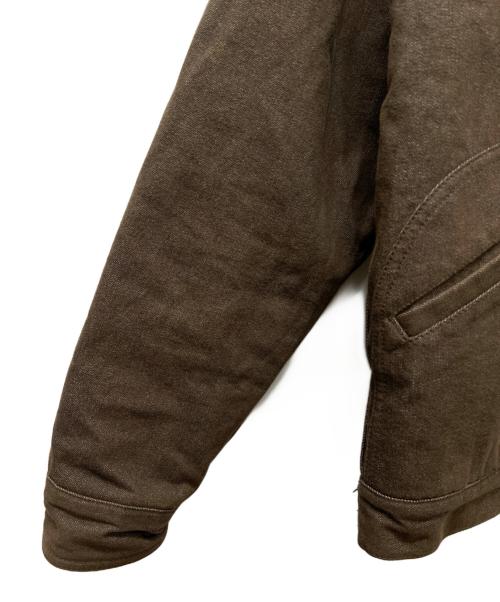 stussy（ステューシー）stussy (ステューシー) ボアジャケット ブラウン サイズ:Ｍの古着・服飾アイテム