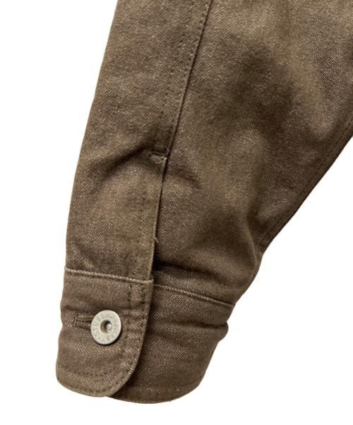 stussy（ステューシー）stussy (ステューシー) ボアジャケット ブラウン サイズ:Ｍの古着・服飾アイテム