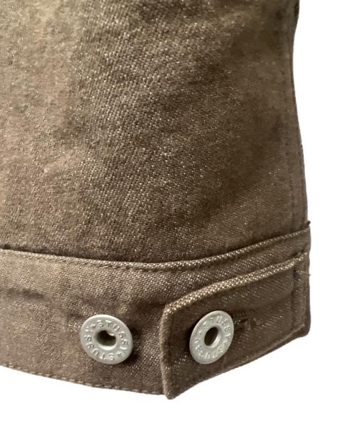 stussy（ステューシー）stussy (ステューシー) ボアジャケット ブラウン サイズ:Ｍの古着・服飾アイテム