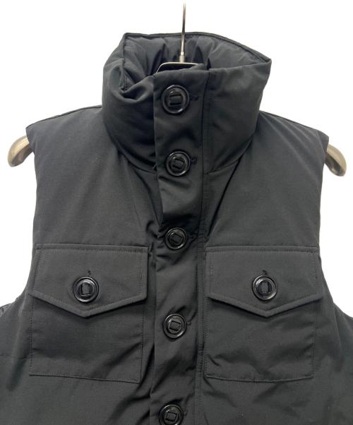 CANADA GOOSE（カナダグース）CANADA GOOSE (カナダグース) モントリオールダウンベスト ブラック サイズ:Ｍの古着・服飾アイテム
