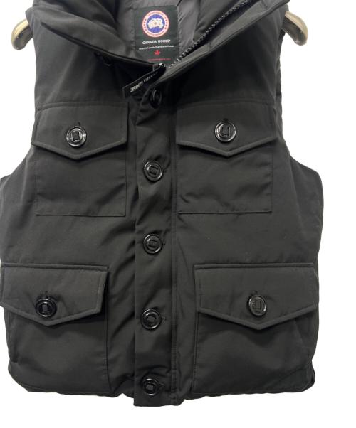 CANADA GOOSE（カナダグース）CANADA GOOSE (カナダグース) モントリオールダウンベスト ブラック サイズ:Ｍの古着・服飾アイテム