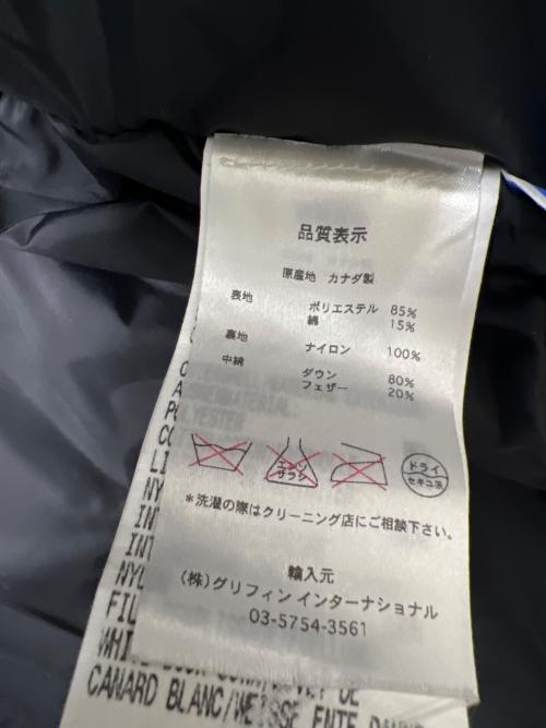 CANADA GOOSE（カナダグース）CANADA GOOSE (カナダグース) モントリオールダウンベスト ブラック サイズ:Ｍの古着・服飾アイテム