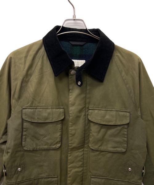 MACKINTOSH PHILOSOPHY（マッキントッシュ フィロソフィー）MACKINTOSH PHILOSOPHY (マッキントッシュ フィロソフィー) オイルドコットンジャケット オリーブ サイズ:４０の古着・服飾アイテム