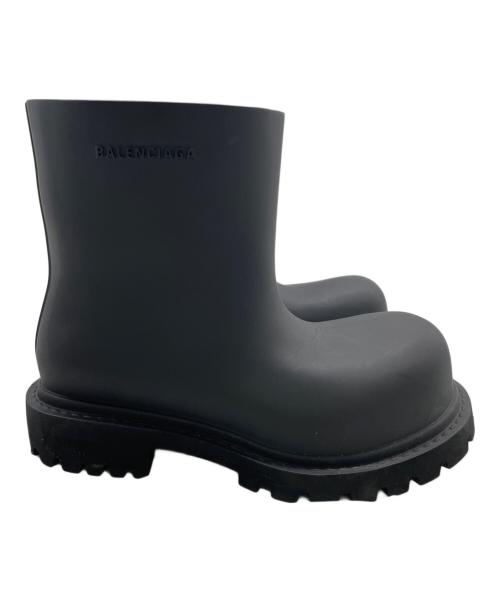 BALENCIAGA（バレンシアガ）BALENCIAGA (バレンシアガ) ステロイドラバーブーツ ブラック サイズ:42の古着・服飾アイテム