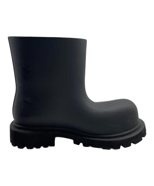 BALENCIAGA（バレンシアガ）BALENCIAGA (バレンシアガ) ステロイドラバーブーツ ブラック サイズ:42の古着・服飾アイテム